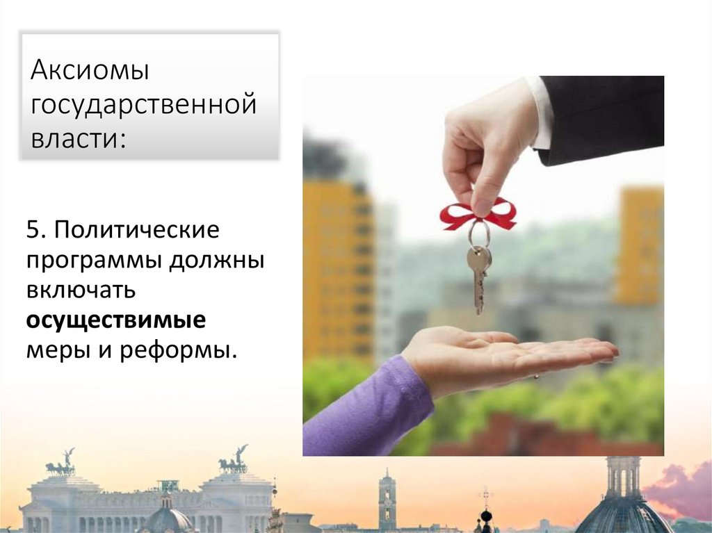 Аксиомы государственной власти: