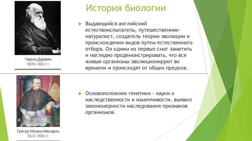 История биологии