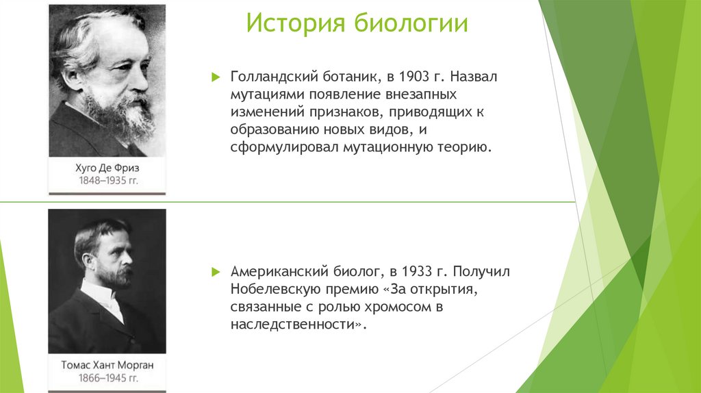 История биологии