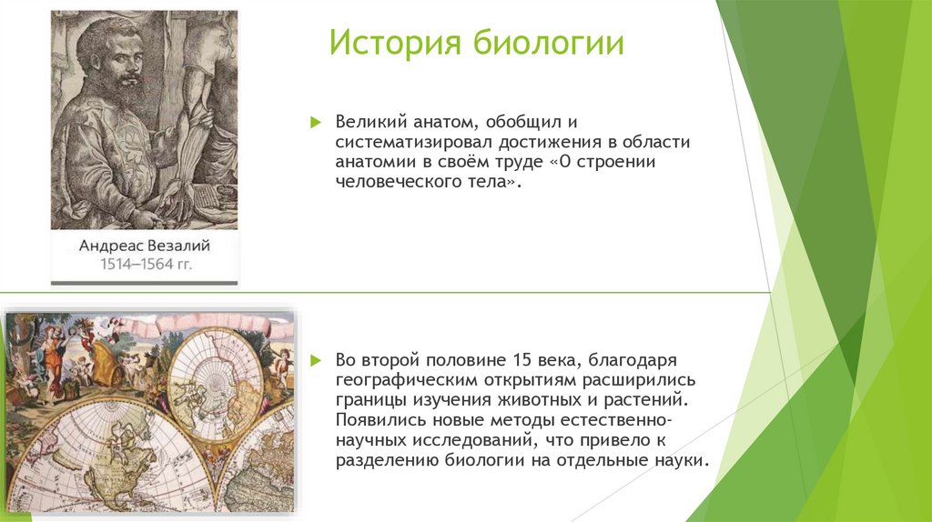 История биологии