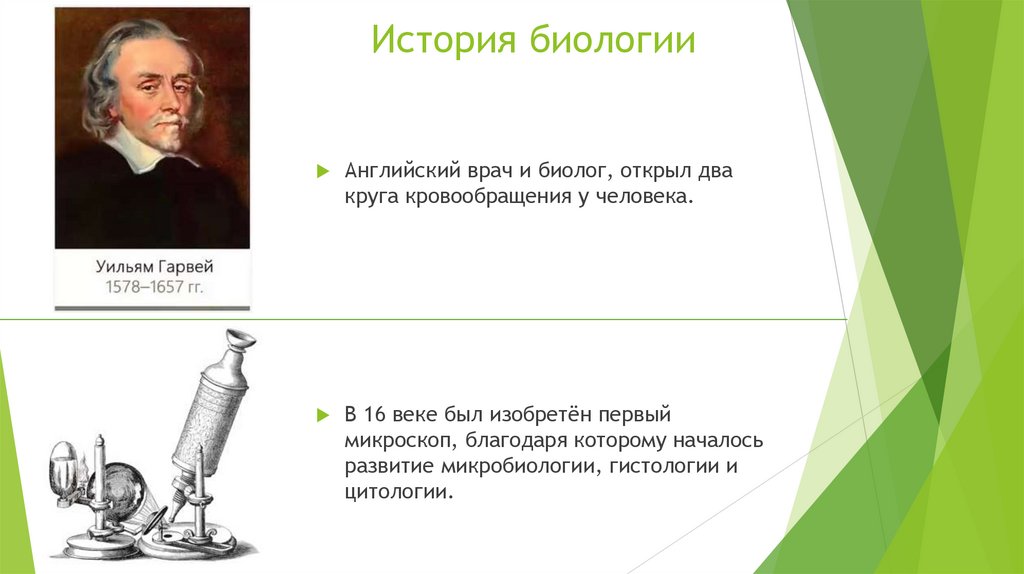 История биологии