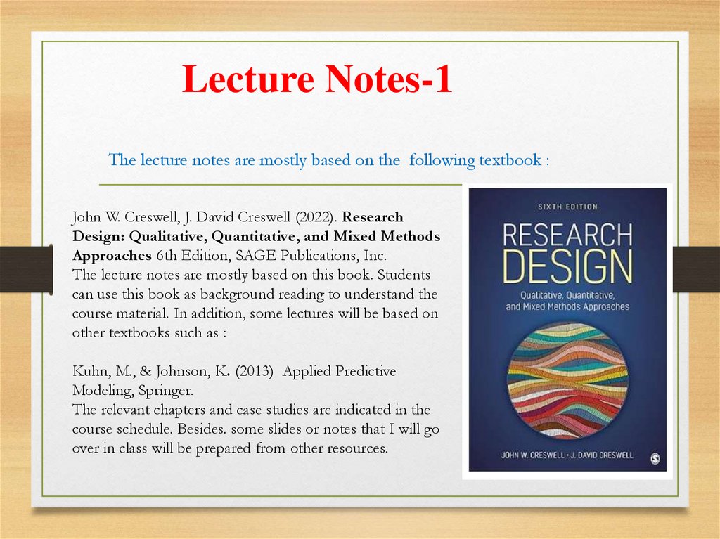 Lecture Notes-1