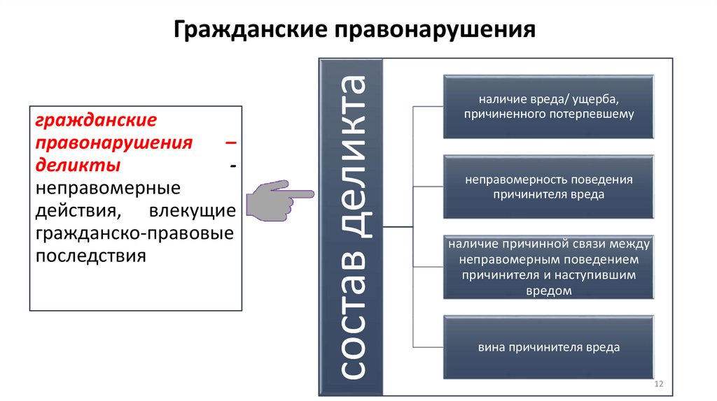 Гражданские правонарушения
