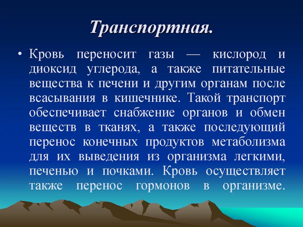 Транспортная.