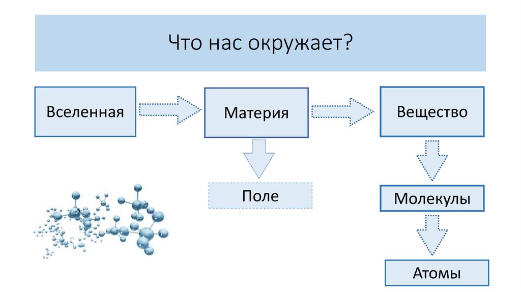 Что нас окружает?