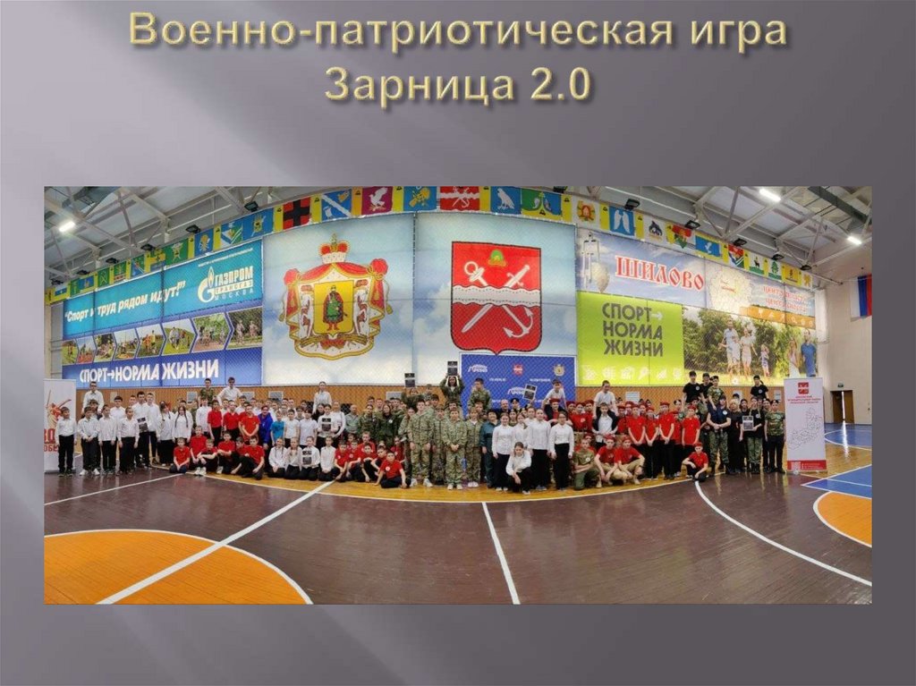 Военно-патриотическая игра Зарница 2.0