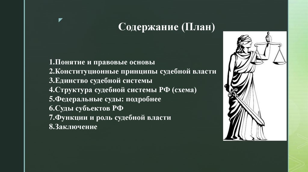 Содержание (План)