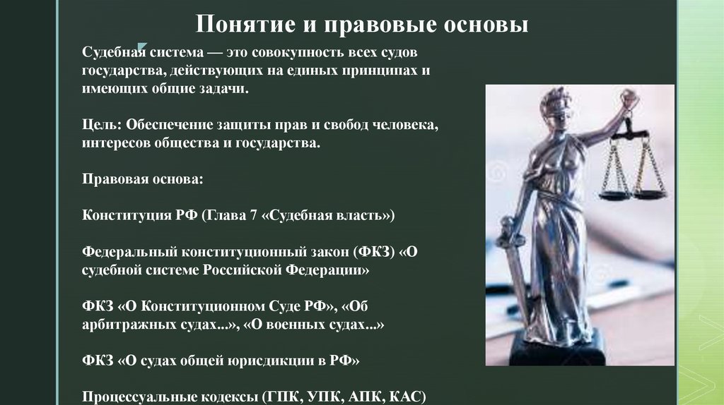 Понятие и правовые основы