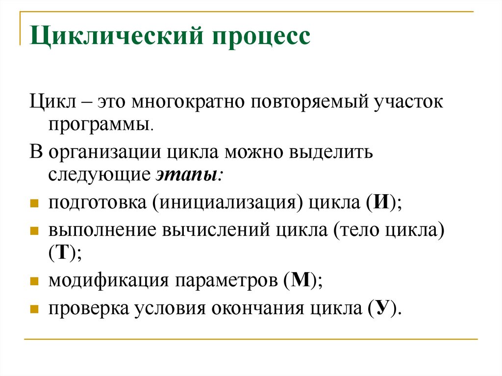 Циклический процесс