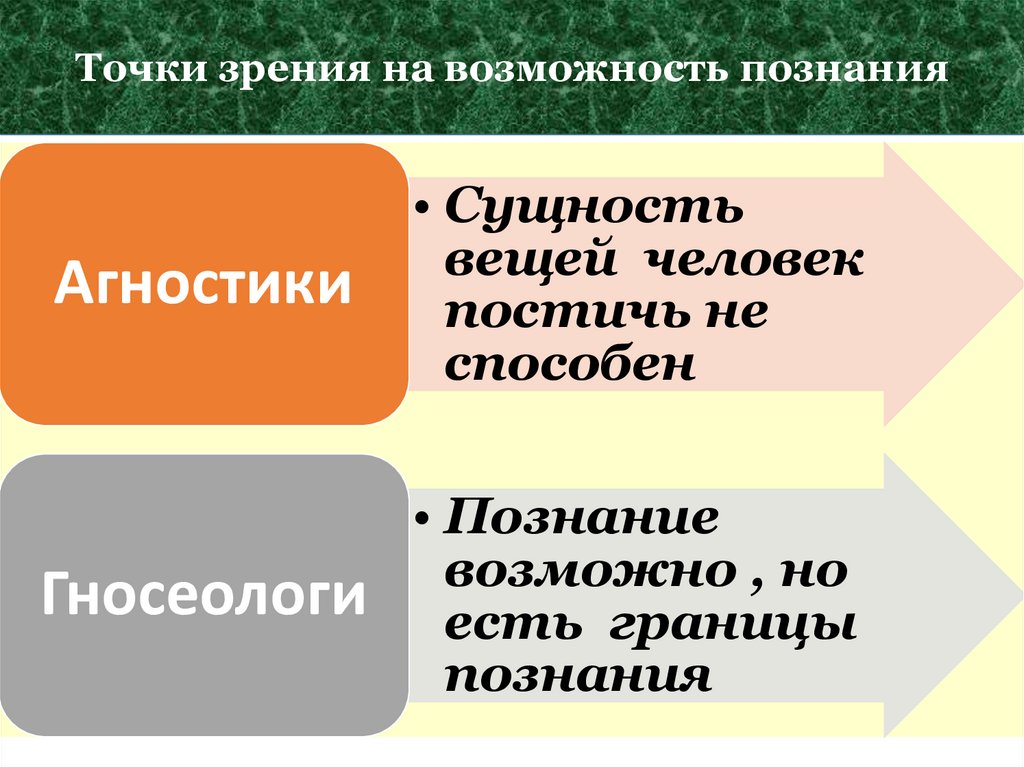 Познаваем ли мир ?