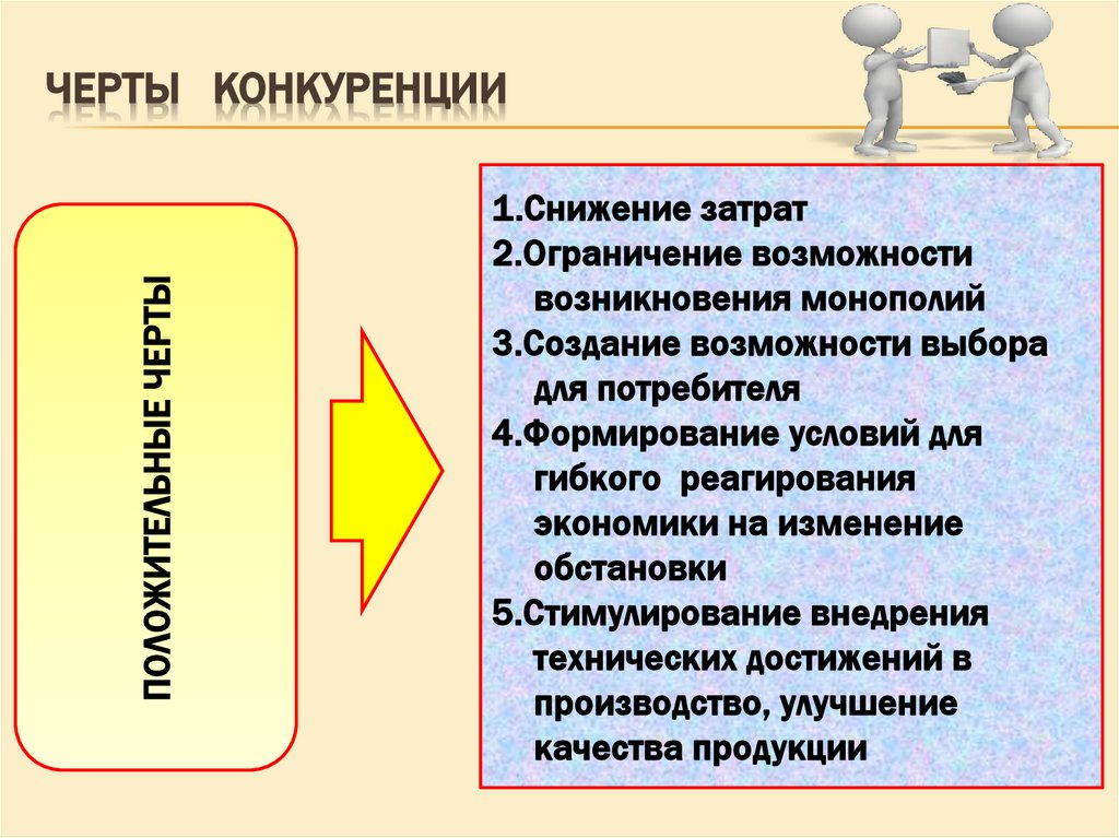 Черты конкуренции