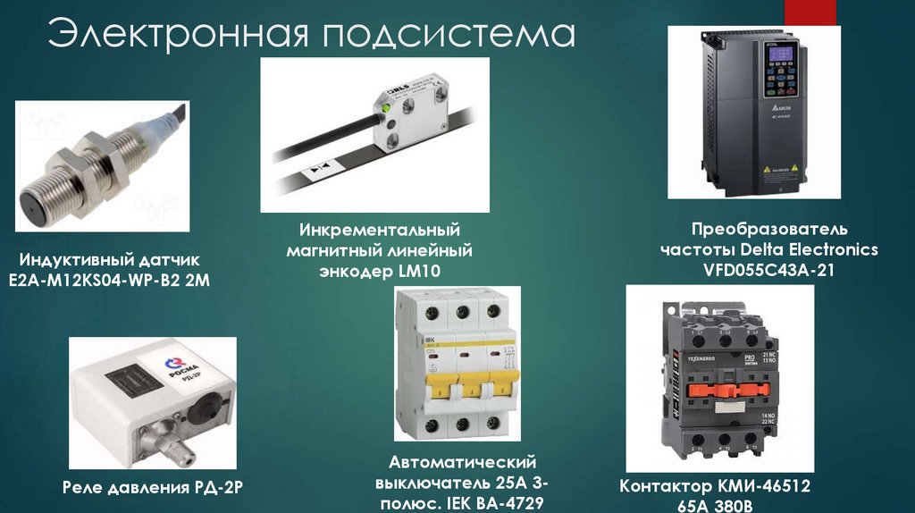 Электронная подсистема