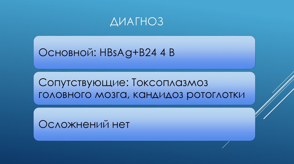 диагноз