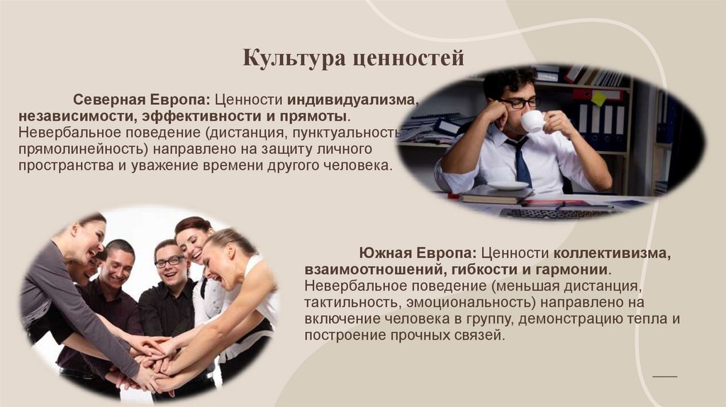 Культура ценностей