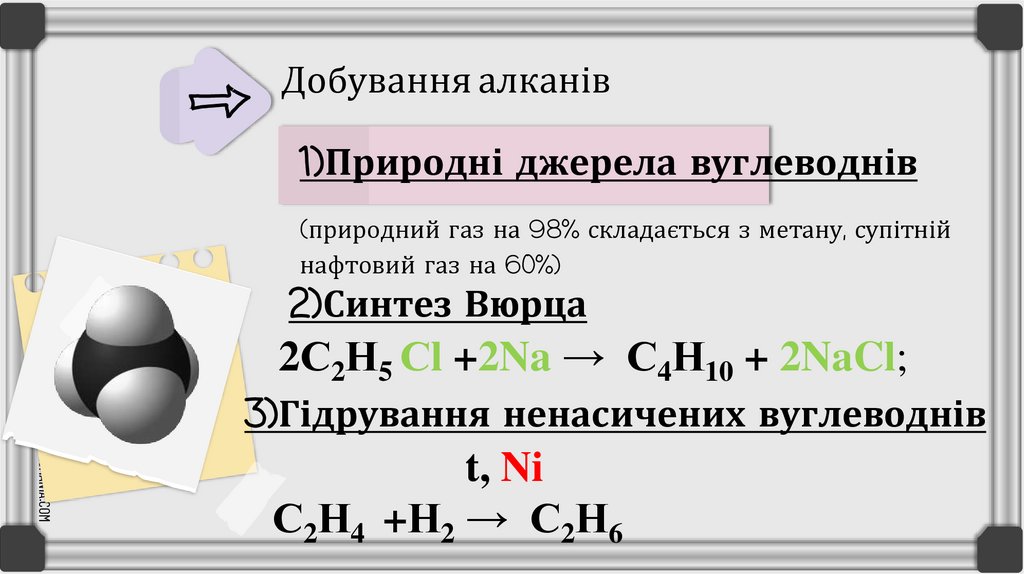 Добування алканів