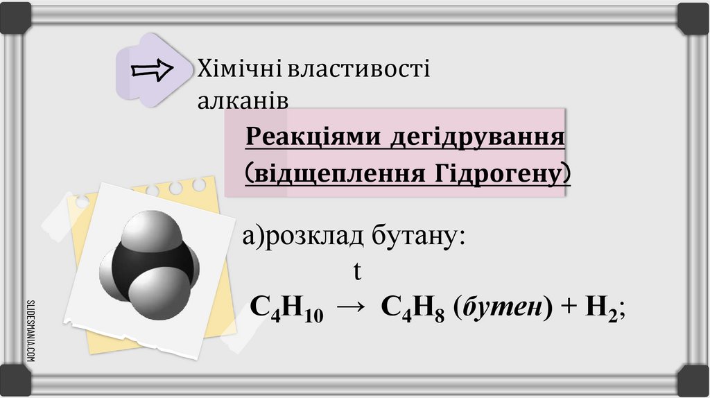 Хімічні властивості алканів
