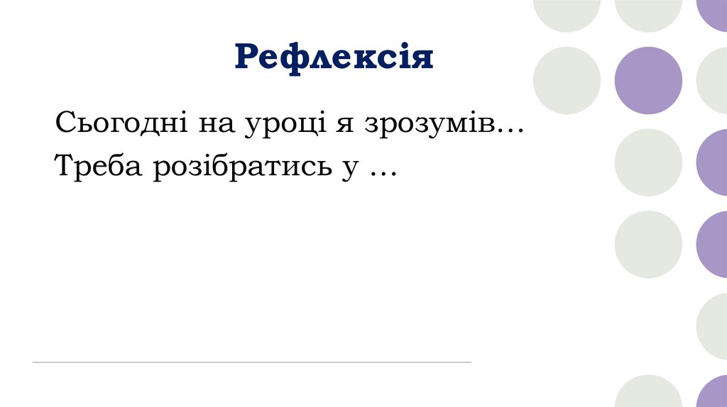 Рефлексія