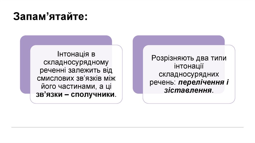 Запам’ятайте: