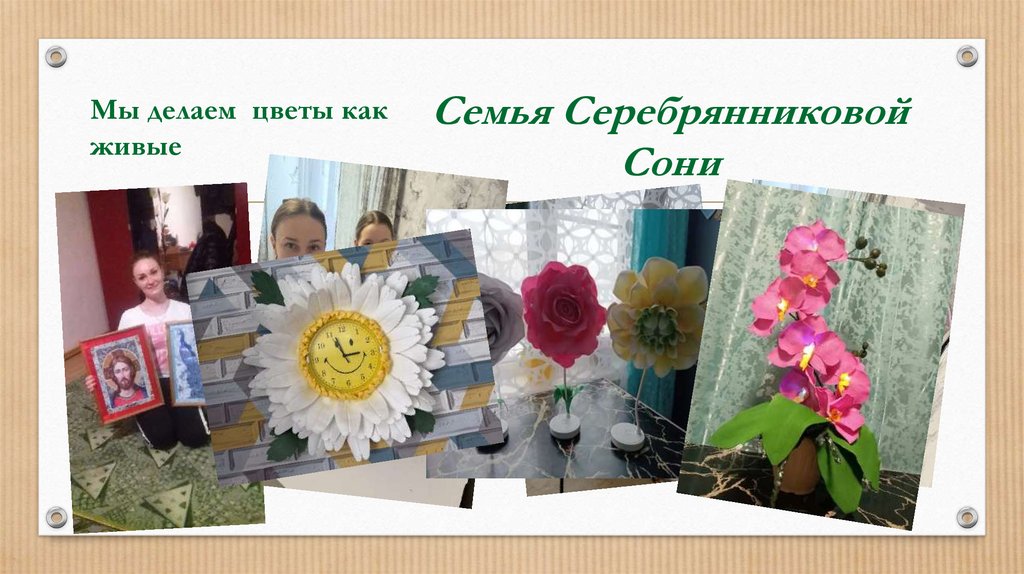 Семья Серебрянниковой Сони