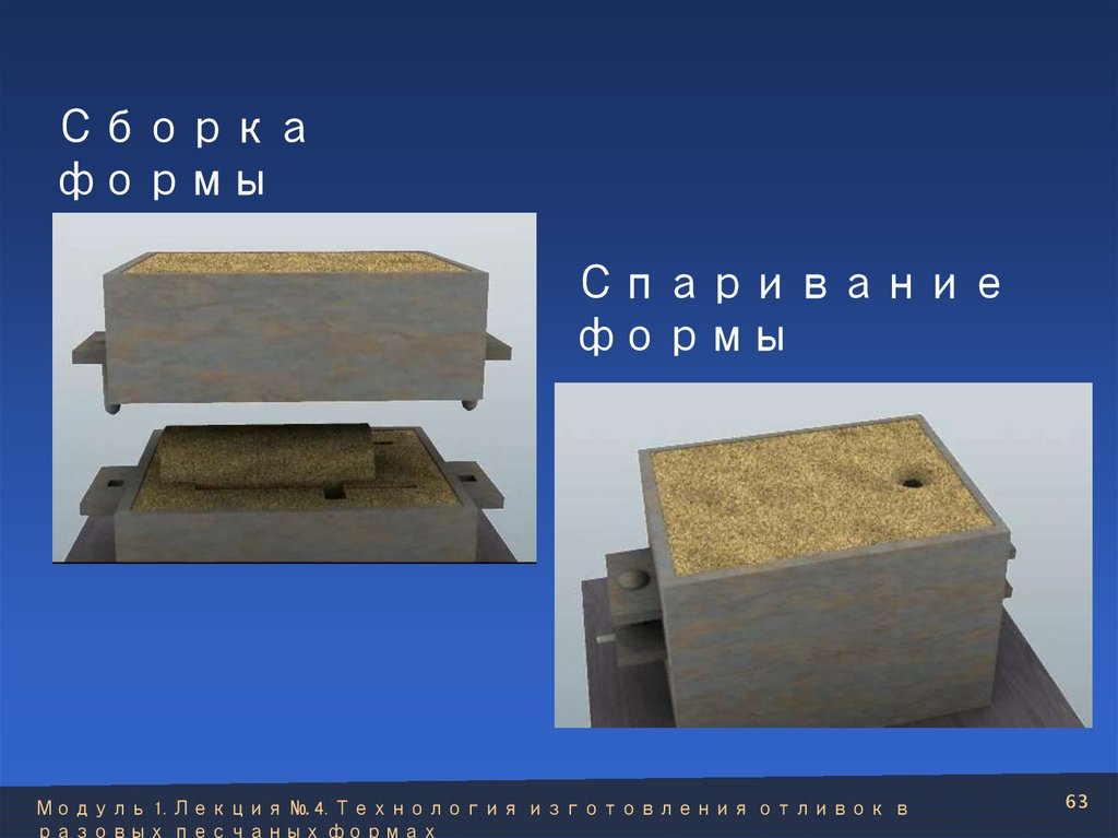 Сборка формы