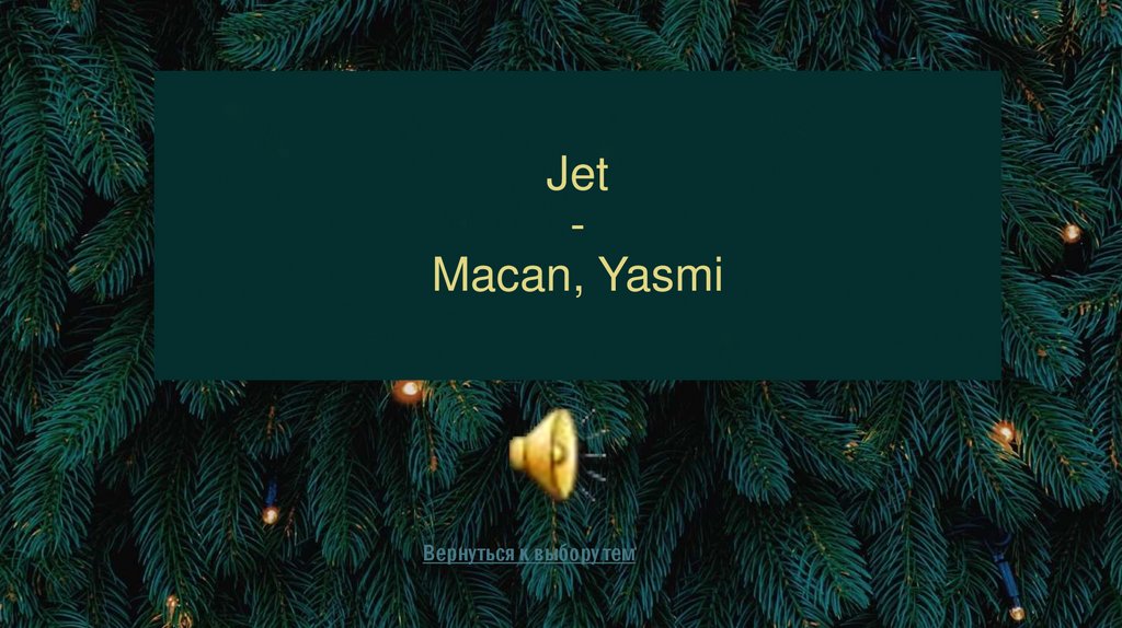 Jet - Macan, Yasmi