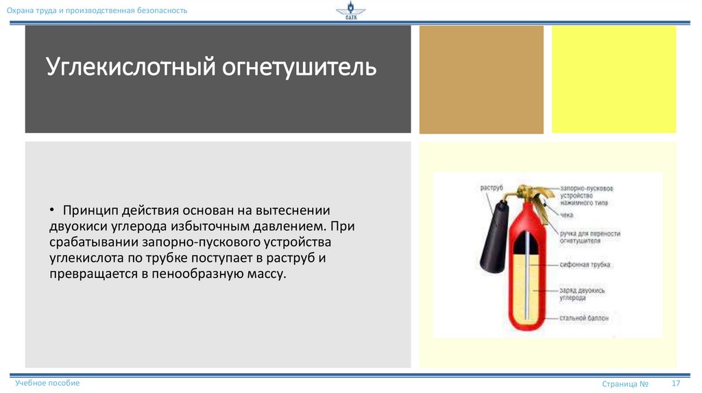 Углекислотный огнетушитель