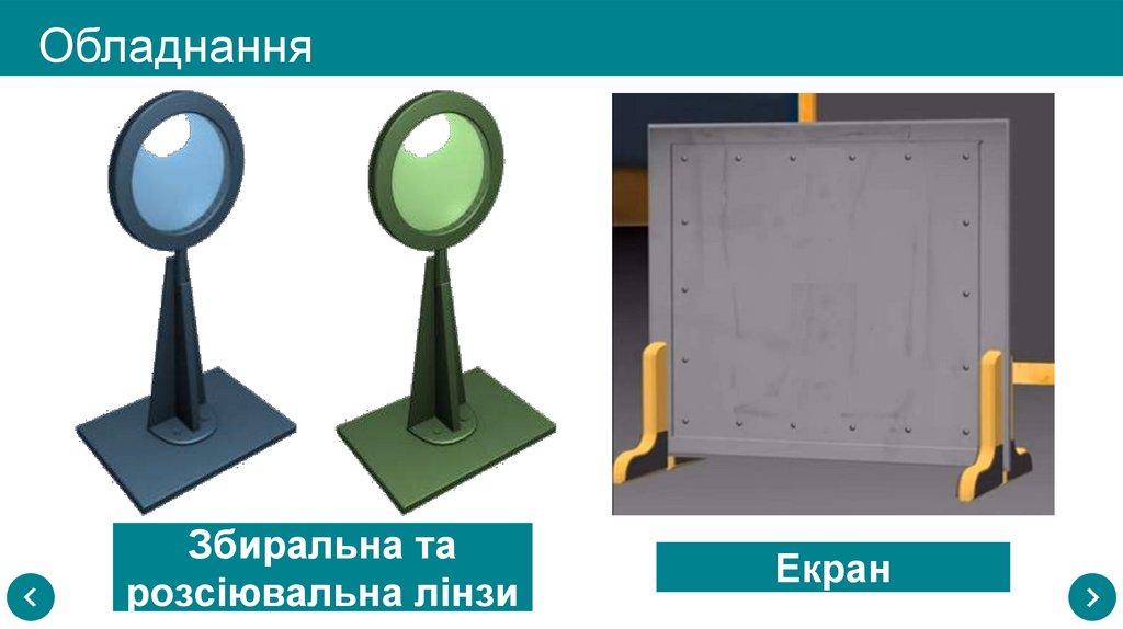 Обладнання