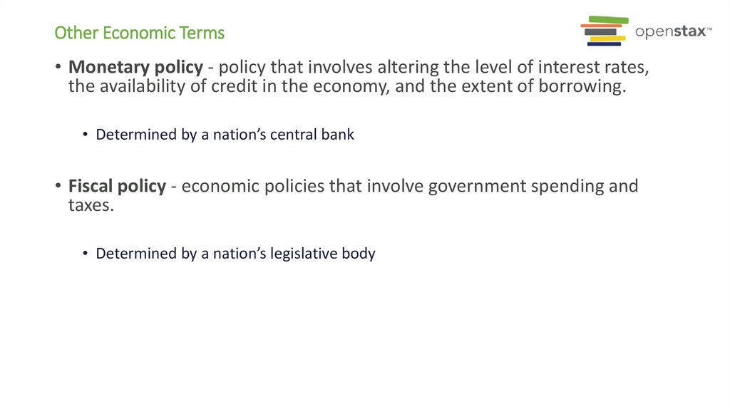 Other Economic Terms