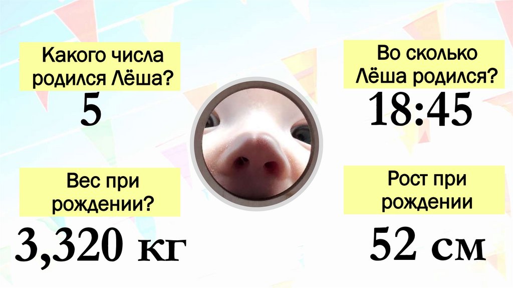 Какого числа родился Лёша?