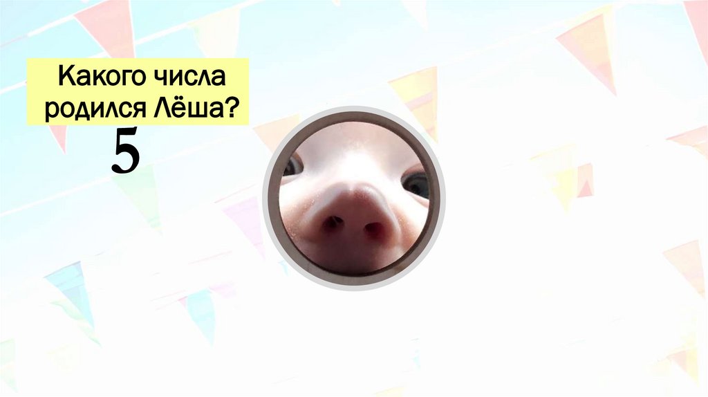 Какого числа родился Лёша?