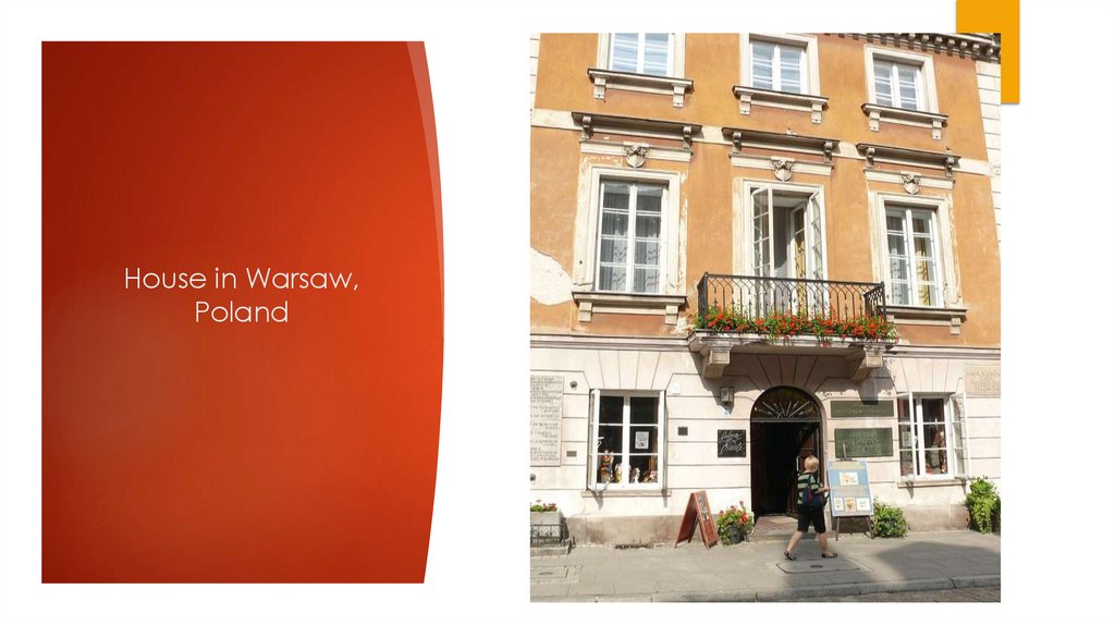 House in Warsaw, Poland