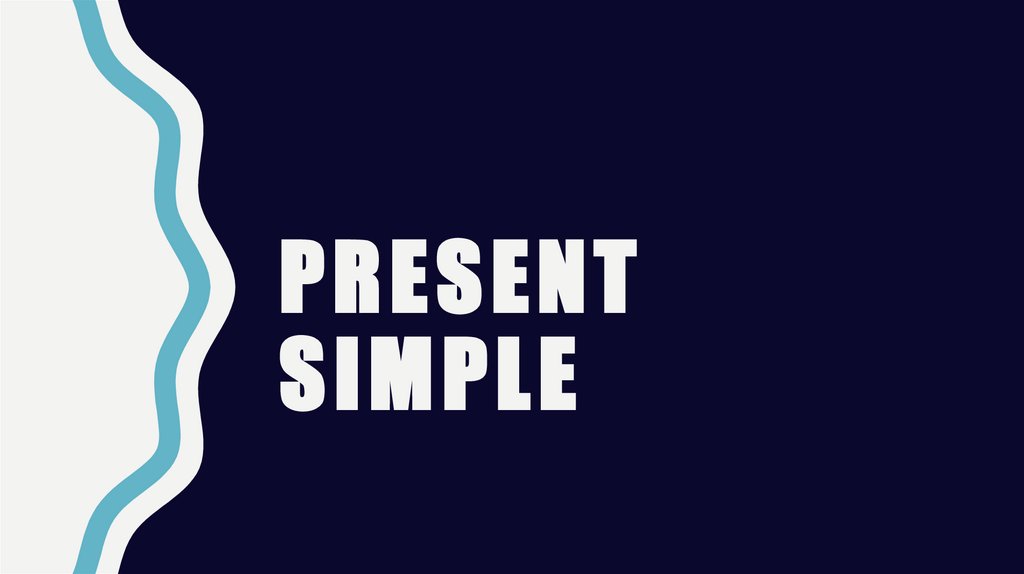 Present simple