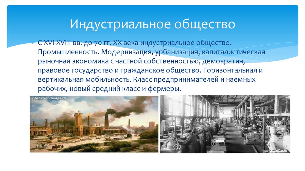 Индустриальное общество