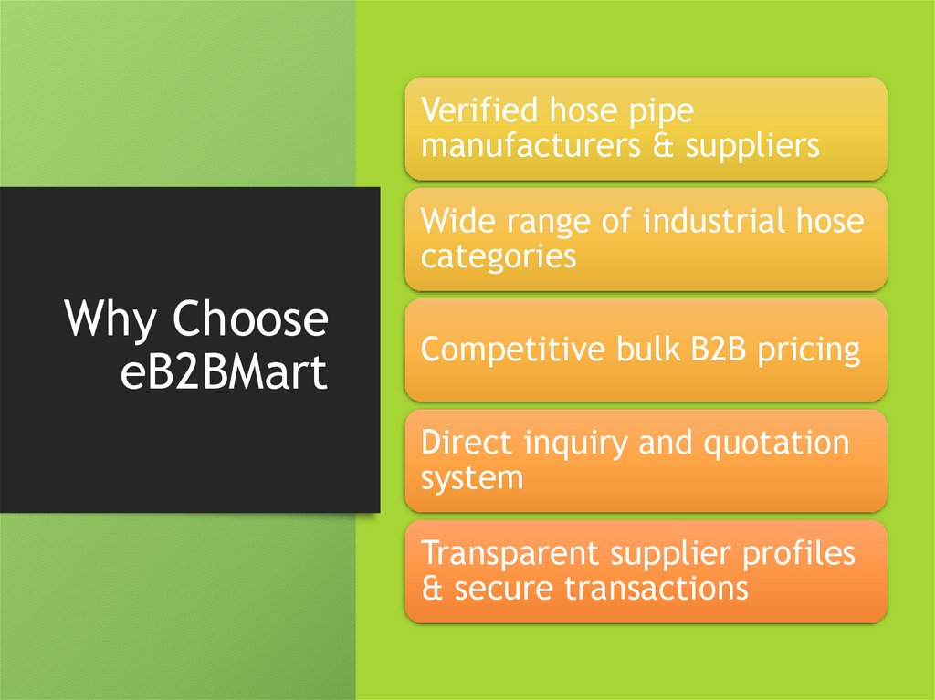 Why Choose eB2BMart