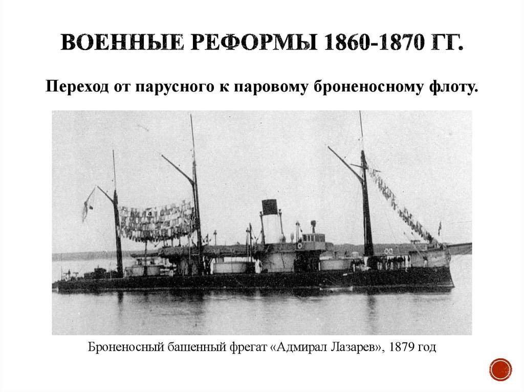 Военные реформы 1860-1870 гг.
