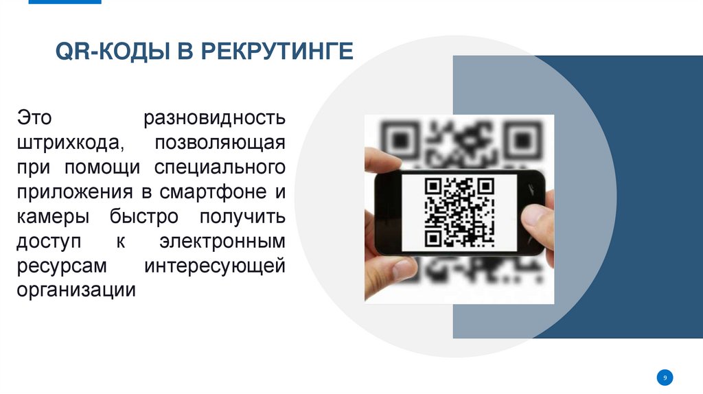 QR-КОДЫ В РЕКРУТИНГЕ