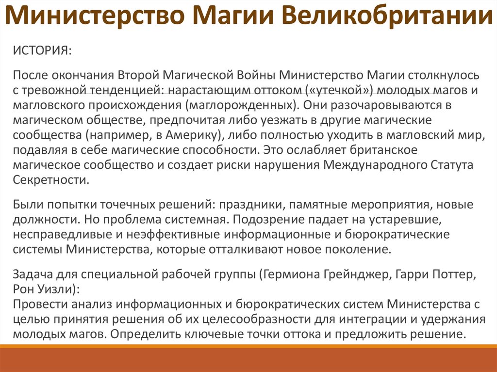 Министерство Магии Великобритании