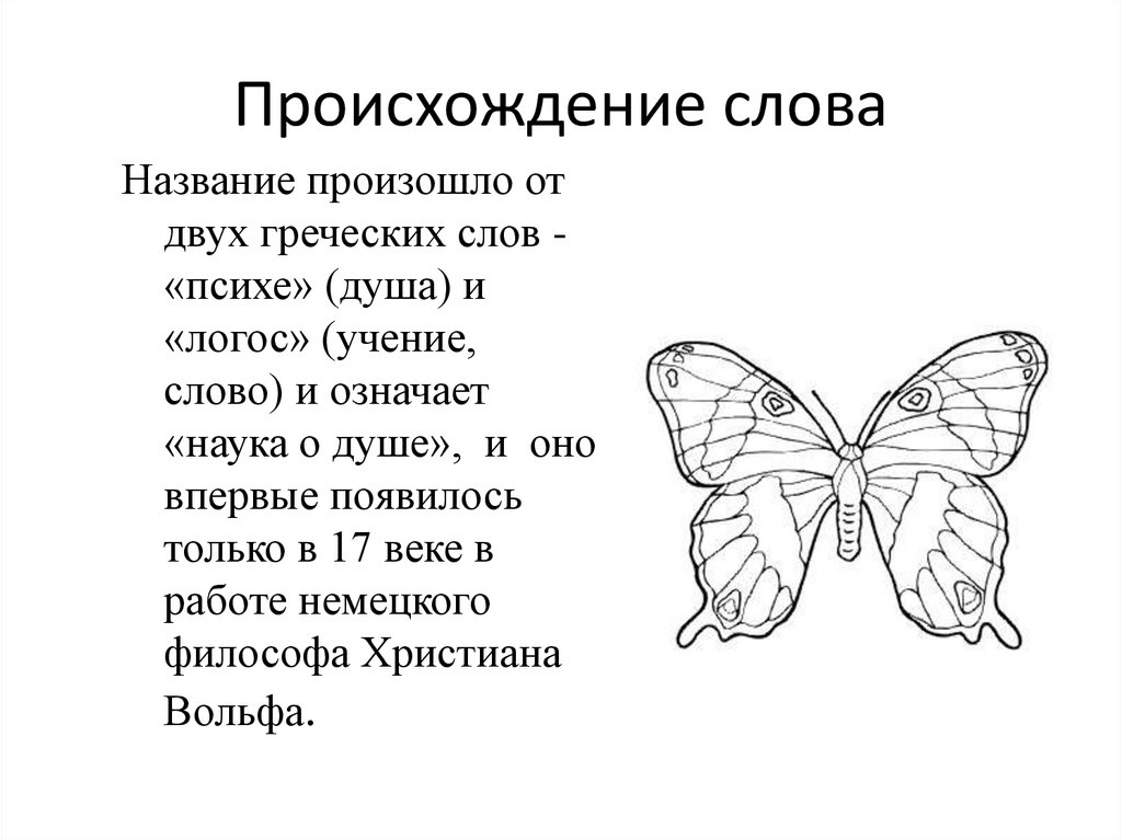 Происхождение слова