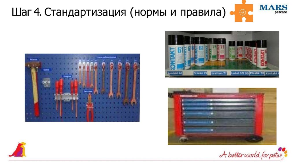 Шаг 4. Стандартизация (нормы и правила)