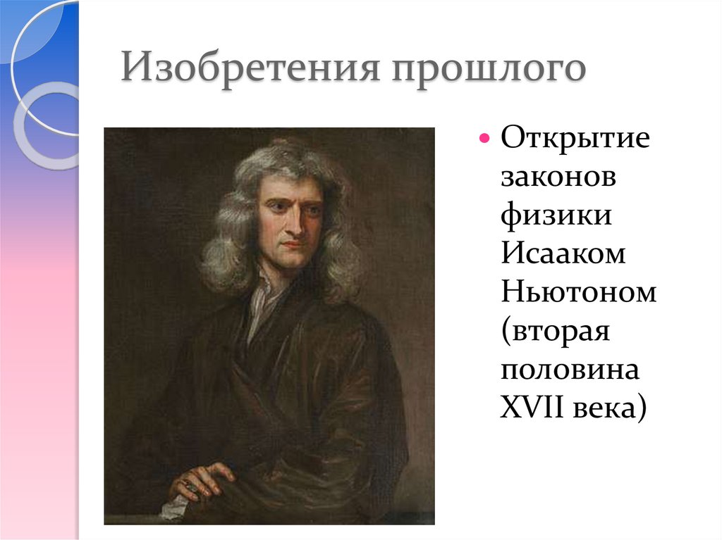 Изобретения прошлого