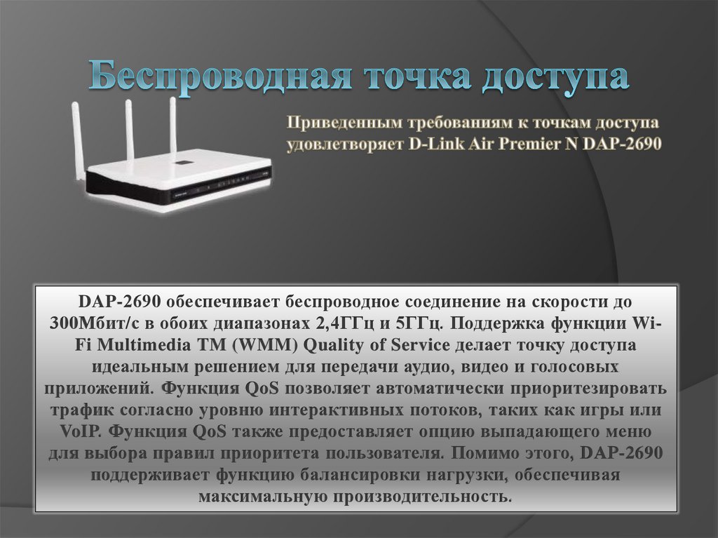 Беспроводная точка доступа