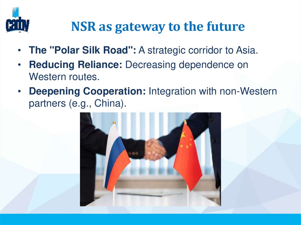 NSR as gateway to the future