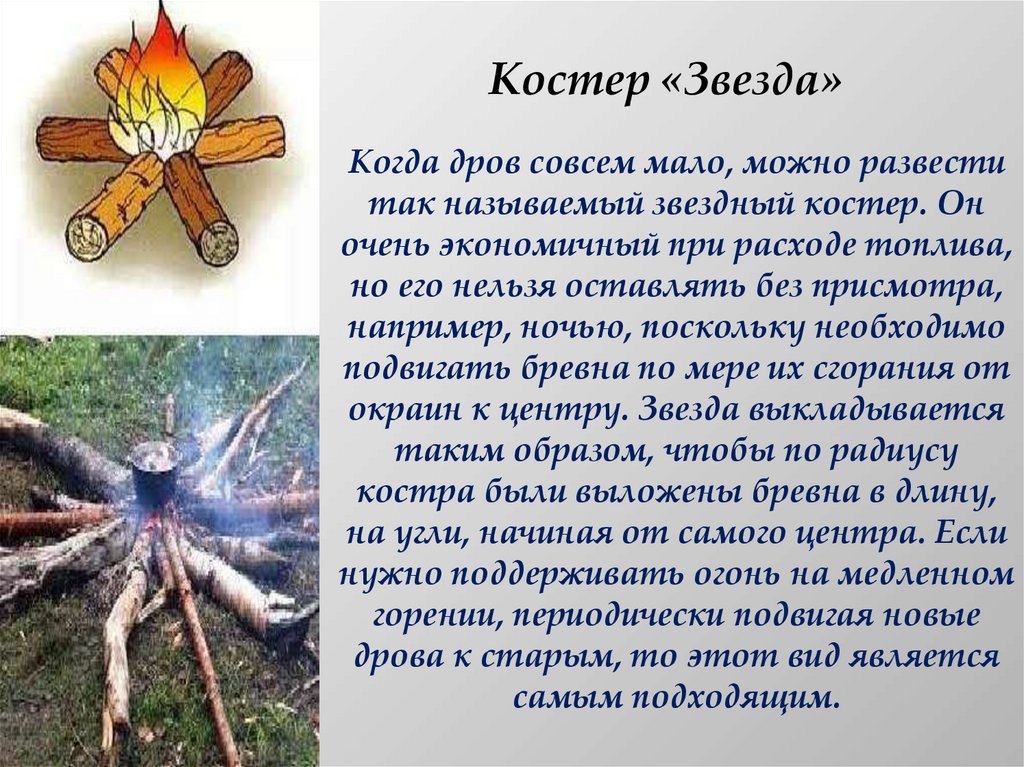 Костер «Звезда»