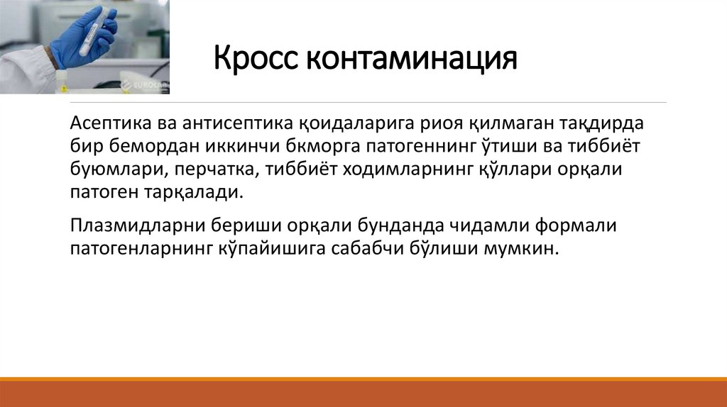 Кросс контаминация