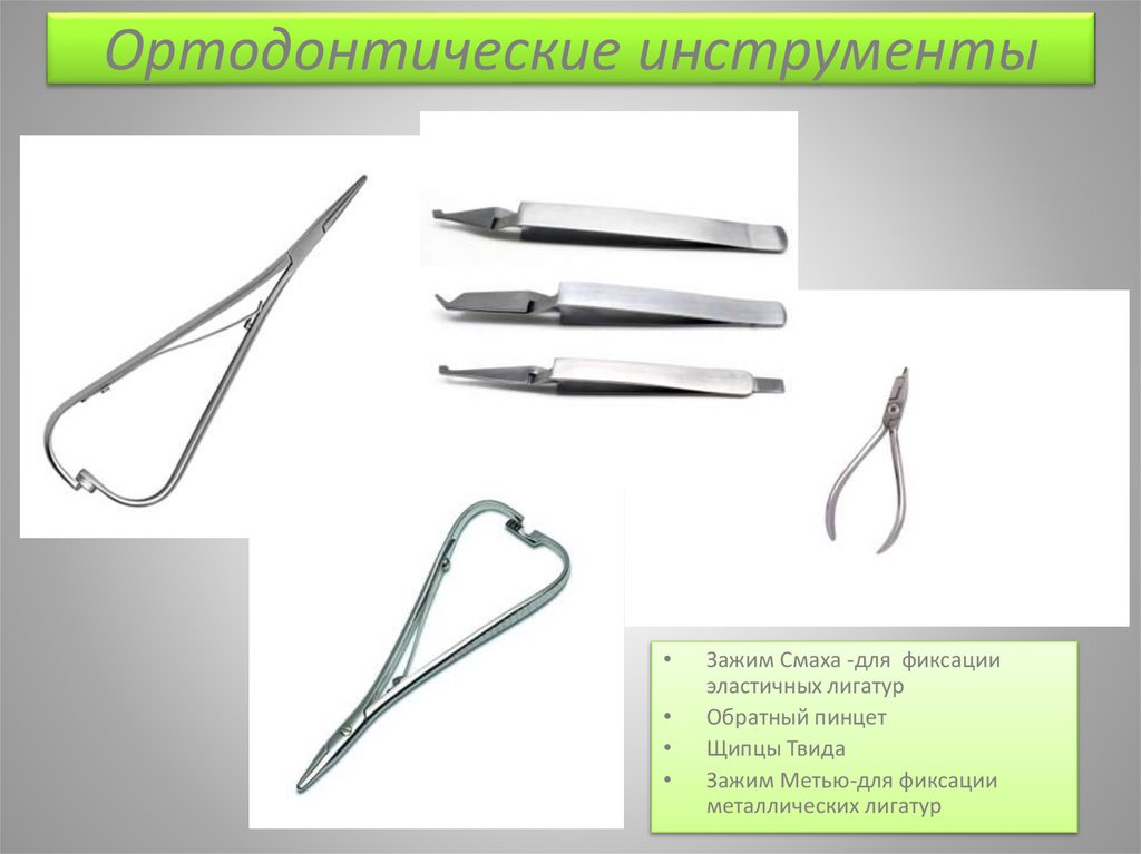Ортодонтические инструменты