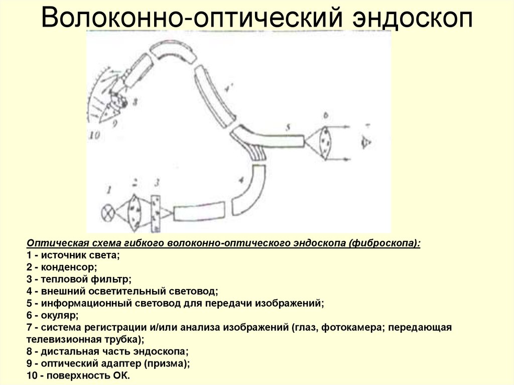 Волоконно-оптический эндоскоп