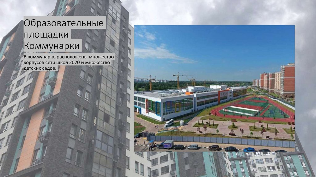 Образовательные площадки Коммунарки