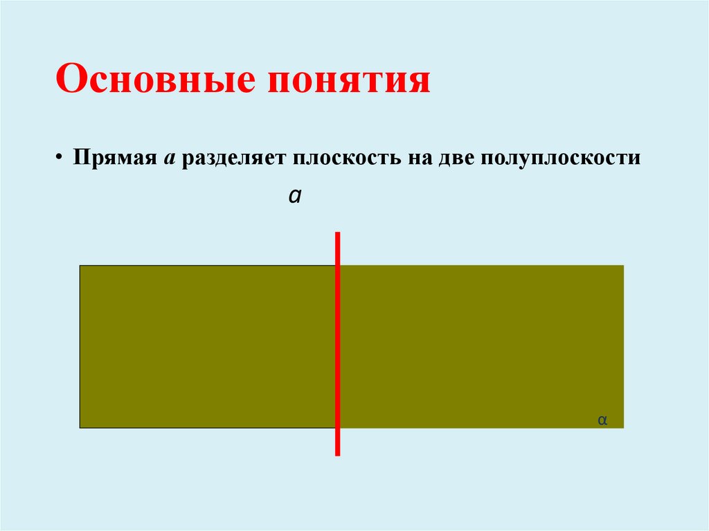 Основные понятия