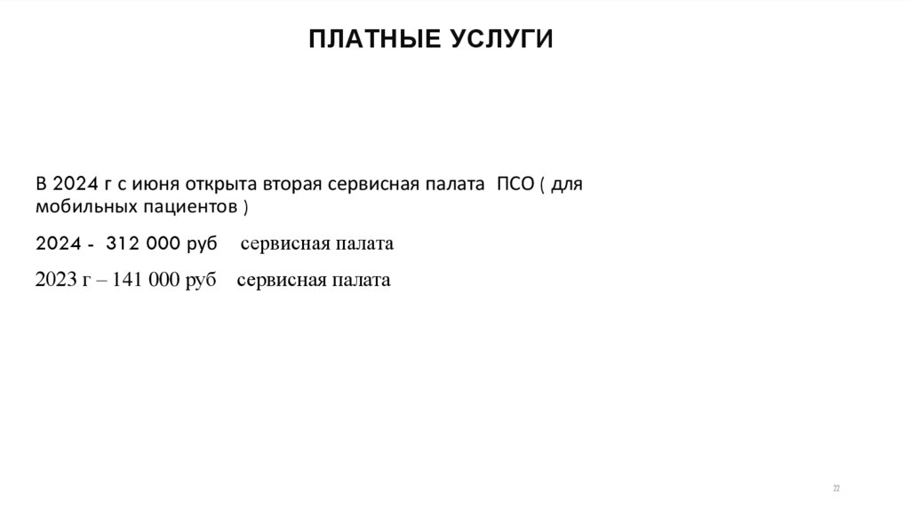 Платные услуги