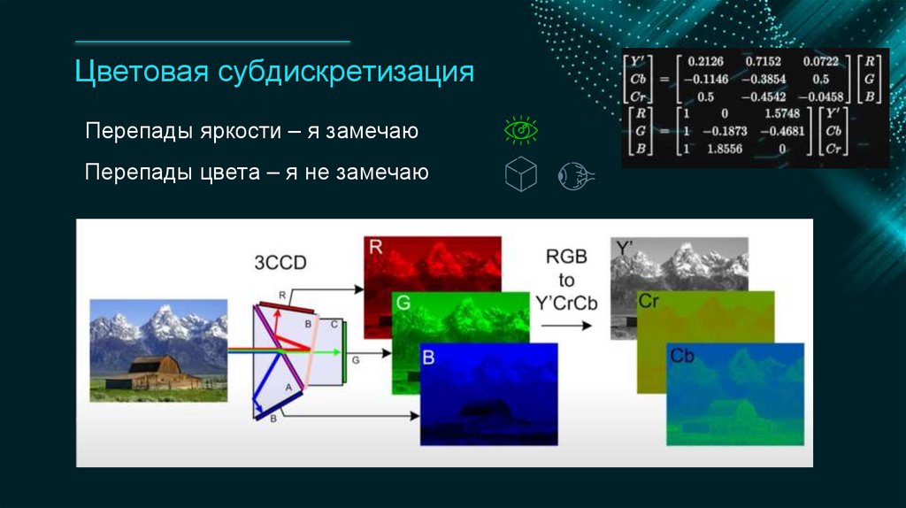 Цветовая субдискретизация